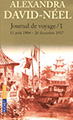 Journal de voyage De Alexandra David-Néel